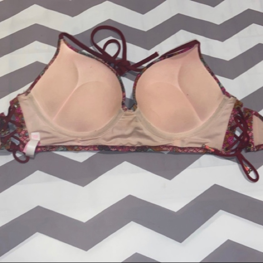 Victorias Secret Rare Bombshell Patchwork 34c Top… - image 7